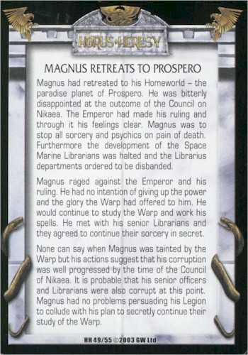 Magnus Retreats to Prospero